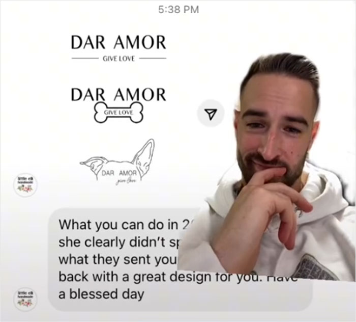 Guy Shows Pathetic Logo He Received After Paying This Designer $250, Internet Responds By Creating Him A New One For Free Guy Shows Pathetic Logo He Received After Paying This Designer $250, Internet Responds By Creating Him A New One For Free