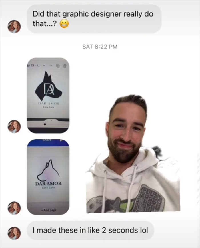 Guy Shows Pathetic Logo He Received After Paying This Designer $250, Internet Responds By Creating Him A New One For Free Guy Shows Pathetic Logo He Received After Paying This Designer $250, Internet Responds By Creating Him A New One For Free