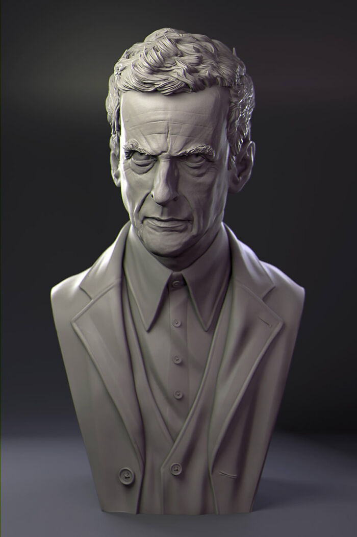 3D Printed Peter Capaldi