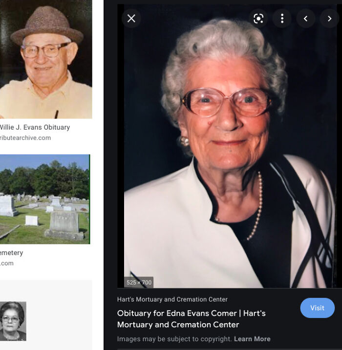 I Google My Great-Great Aunt. Didn't Find Exactly What I Was Looking For But It Will Do