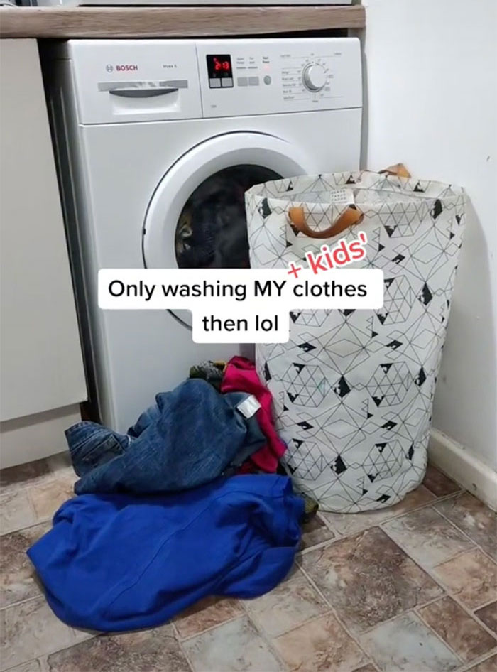 Husband Tells Wife “They’re Your Clothes” When She Asks Him To Do Laundry, She Chooses Violence