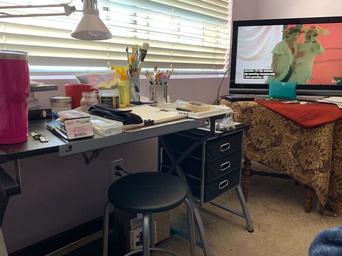 This Is My Favorite Room In The House, Because When I’m Painting, I’m In My Happy Place.