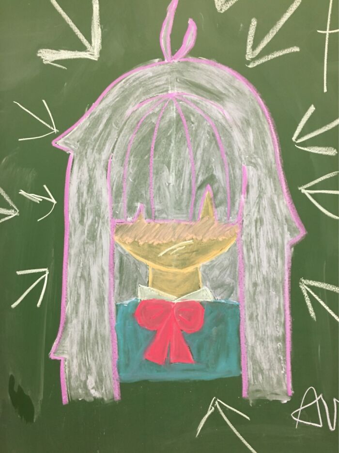 Not A Whiteboard But A Chalkboard Hope It Still Counts