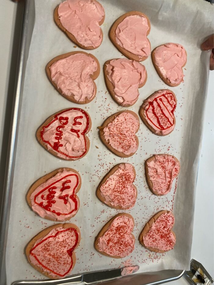 Valentine’s Day Cookies That I Made