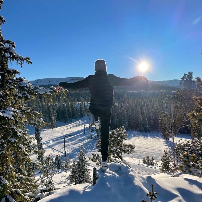 My Son At Winter Park, Co