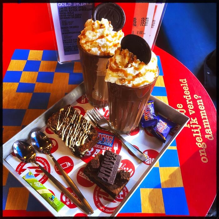 Seasalt Milkchocolate Latte At Chocoloney’s In Amsterdam.