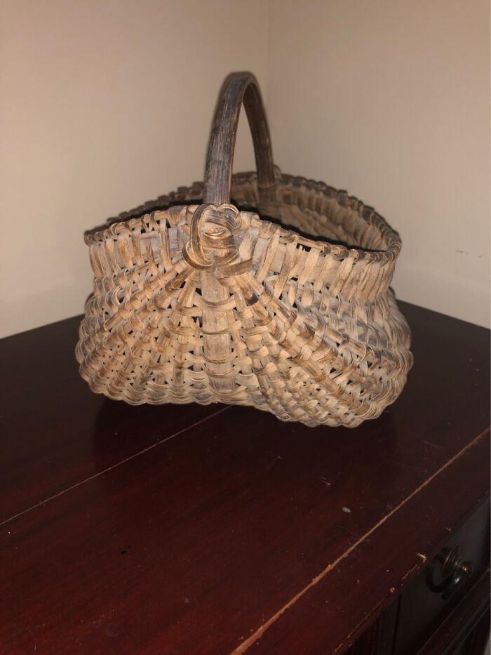 Egg Basket Made By My Great Grandfather Sometime Between 1896 And 1900