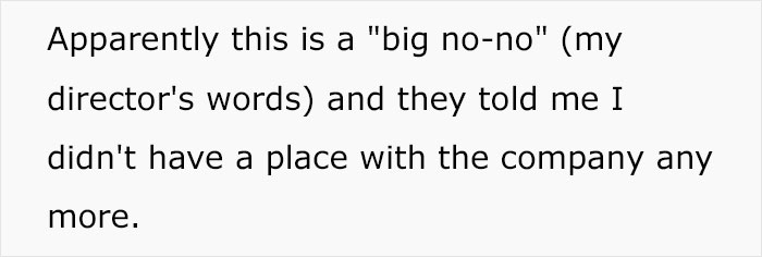 Insurance Agent Gets Fired For Using A Client's Restroom, Takes Revenge By Informing Them About The Situation So They Cancel Their Policy Insurance Agent Gets Fired For Using A Client's Restroom, Takes Revenge By Informing Them About The Situation So They Cancel Their Policy