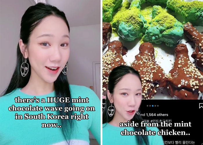 There’s A Big Mint Chocolate Chip Wave Going On In Korea