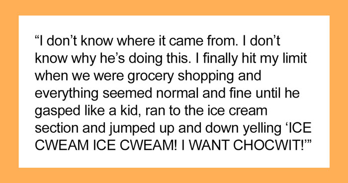 Wife Decides To Leave Husband After She Finds Out That He Kept Annoying Her With Baby Talk For Almost A Year Just To Win A Bet