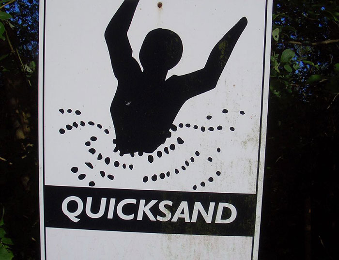 What You Should Do If You Get Caught In Quicksand