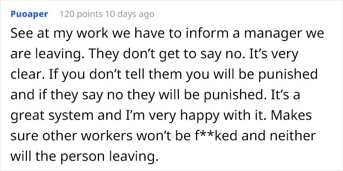 Employee Teaches Manager A Lesson By Maliciously Complying To Her Rule About Clocking Out Only With Permission Employee Teaches Manager A Lesson By Maliciously Complying To Her Rule About Clocking Out Only With Permission