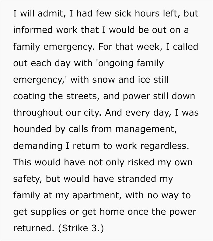 Employee Quits, Gets A Text From Manager Saying "We Will See How Long You Can Take Care Of Your Lovechild Without Us", Drama Ensues Employee Quits, Gets A Text From Manager Saying "We Will See How Long You Can Take Care Of Your Lovechild Without Us", Drama Ensues
