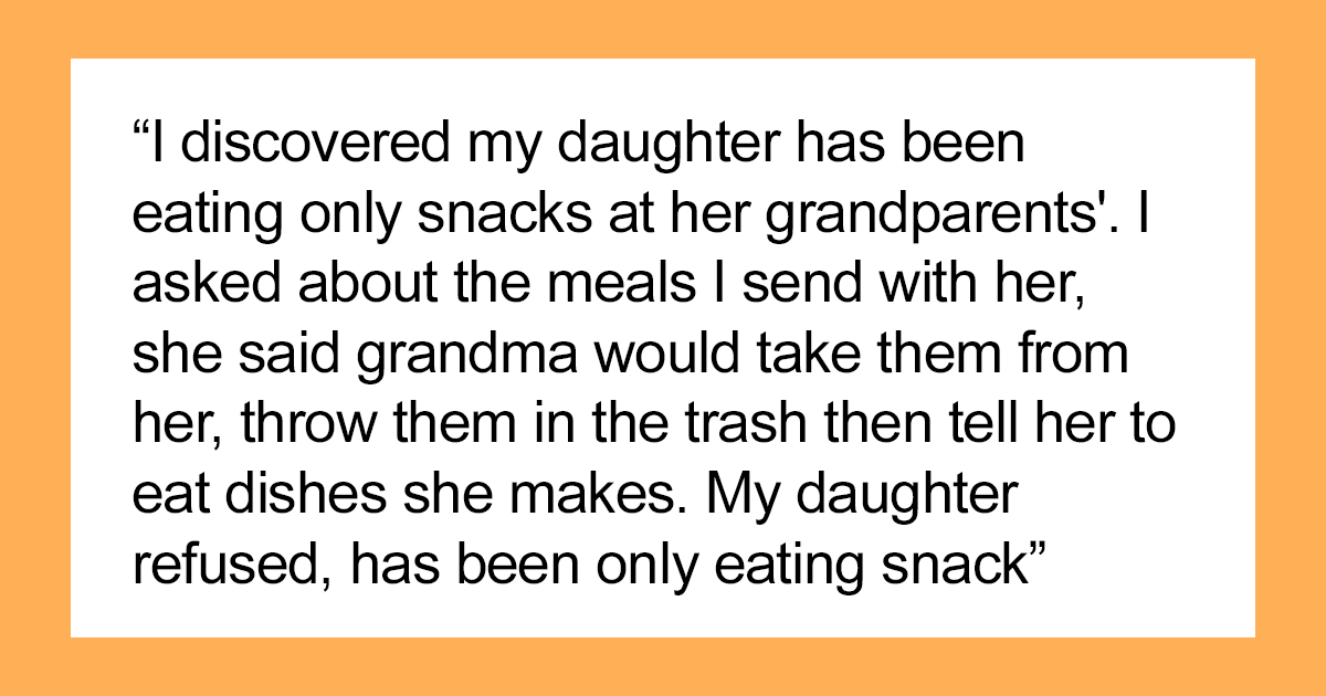 Mother-In-Law Throws Away Meals Her Granddaughter Brings That Her Dad Made Using Her Late Mom’s Recipes, Family Feud Ensues