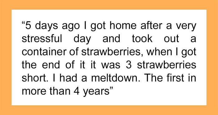 Guy Specifically Tells Roommate To Not Touch His Food, But He Does Anyway, So He Gets Left Alone Without Any Notice In A Place He Can’t Afford By Himself