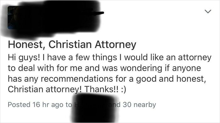 It’s Very Important For The Attorney To Be Christian