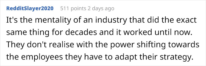 Guy Gets A Higher Paying Job, Old Company Expects To Keep Him By Offering Less Money Guy Gets A Higher Paying Job, Old Company Expects To Keep Him By Offering Less Money