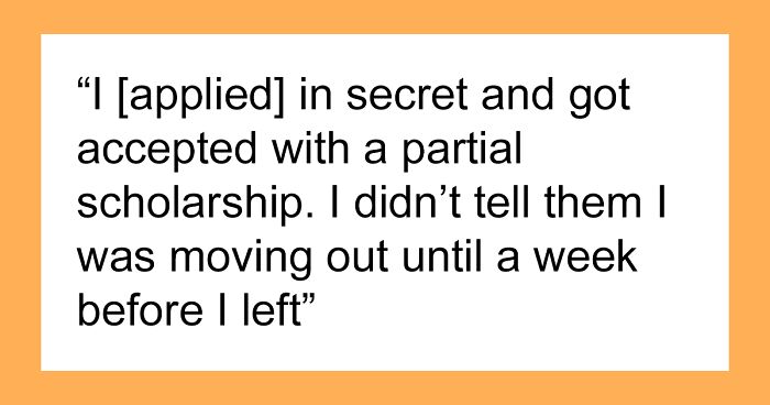 After Trying To Stop Their Only Daughter From Attending College, Parents Are Met With A Pricey Ultimatum When Asked To Be Forgiven Years Later