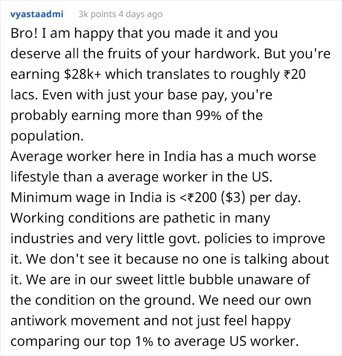 Person From A "3rd World Country" Reveals How Working Conditions In The US Ruined His American Dream Completely Person From A "3rd World Country" Reveals How Working Conditions In The US Ruined His American Dream Completely