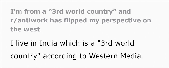 Person From A "3rd World Country" Reveals How Working Conditions In The US Ruined His American Dream Completely Person From A "3rd World Country" Reveals How Working Conditions In The US Ruined His American Dream Completely