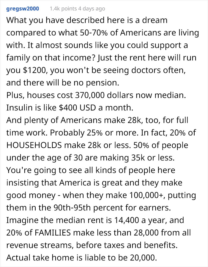 Person From A "3rd World Country" Reveals How Working Conditions In The US Ruined His American Dream Completely Person From A "3rd World Country" Reveals How Working Conditions In The US Ruined His American Dream Completely