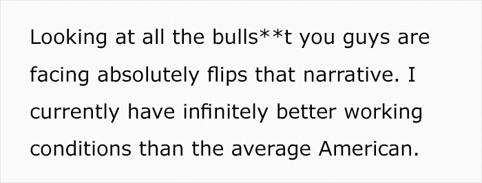 Person From A "3rd World Country" Reveals How Working Conditions In The US Ruined His American Dream Completely Person From A "3rd World Country" Reveals How Working Conditions In The US Ruined His American Dream Completely