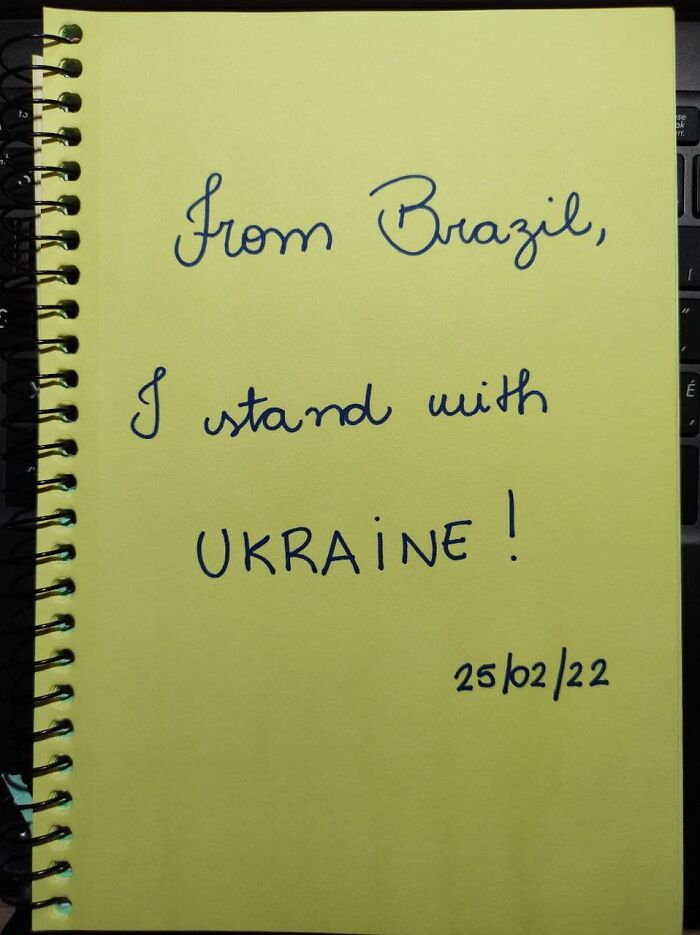 From Far Away And In Handwriting, This Is Where I Stand!