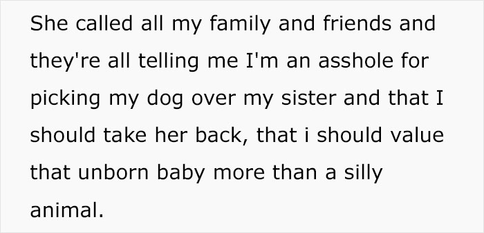 Woman Kicks Out Her Pregnant Sister From Apartment Because She Threw Out Her Husky, Faces Backlash From Family Woman Kicks Out Her Pregnant Sister From Apartment Because She Threw Out Her Husky, Faces Backlash From Family