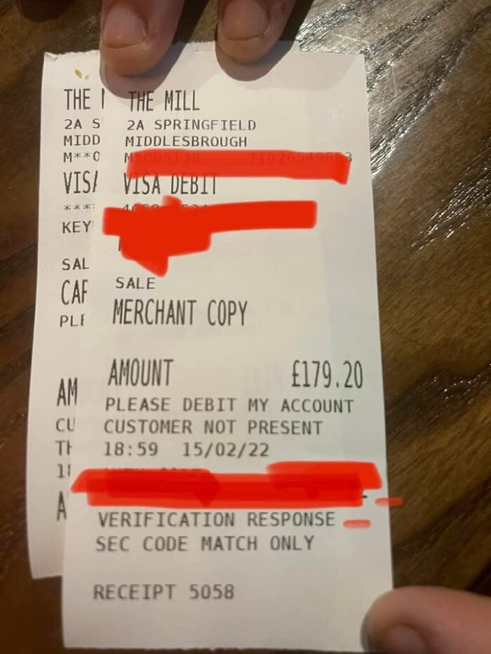 A Pub Goes To Facebook To Call Out The “Lovely Couple” That Left Without Paying Their Valentine’s Day Bill Of $244