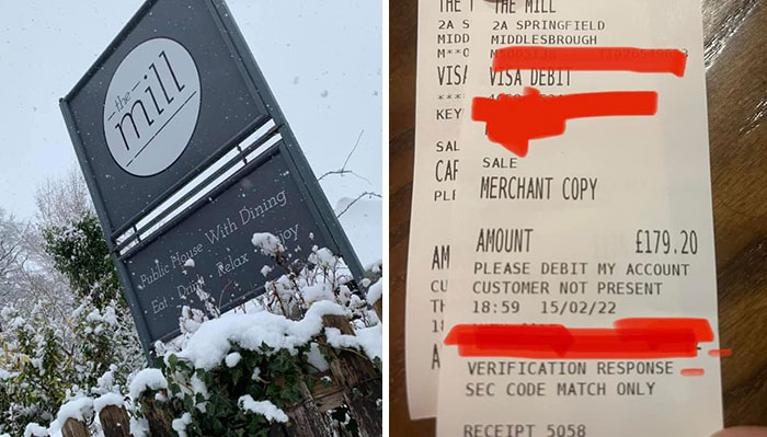 A Pub Goes To Facebook To Call Out The “Lovely Couple” That Left Without Paying Their Valentine’s Day Bill Of $244