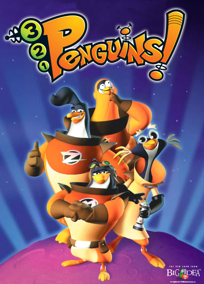 Poster for 3-2-1 Penguins! animated tv show