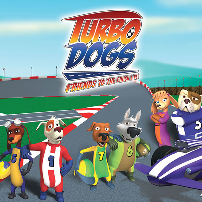 Poster for Turbo Dogs animated tv show