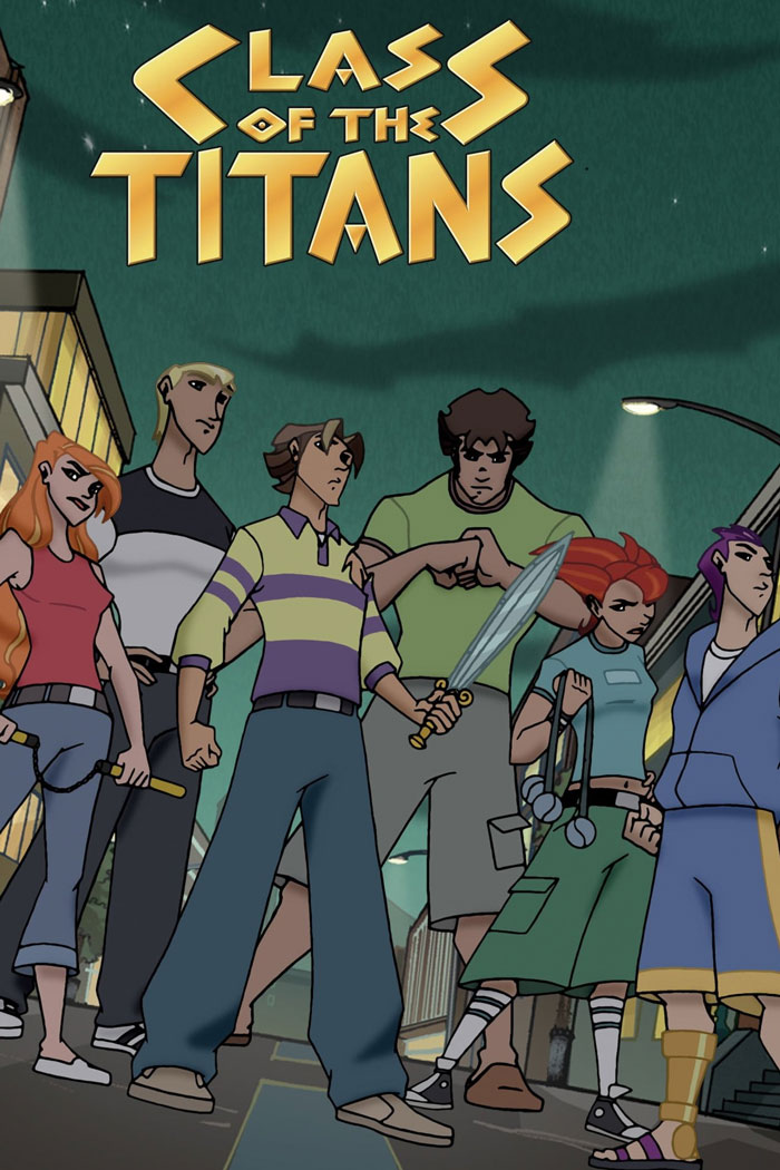 Poster for Class Of The Titans animated tv show