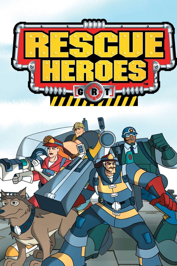 Poster for Rescue Heroes animated tv show