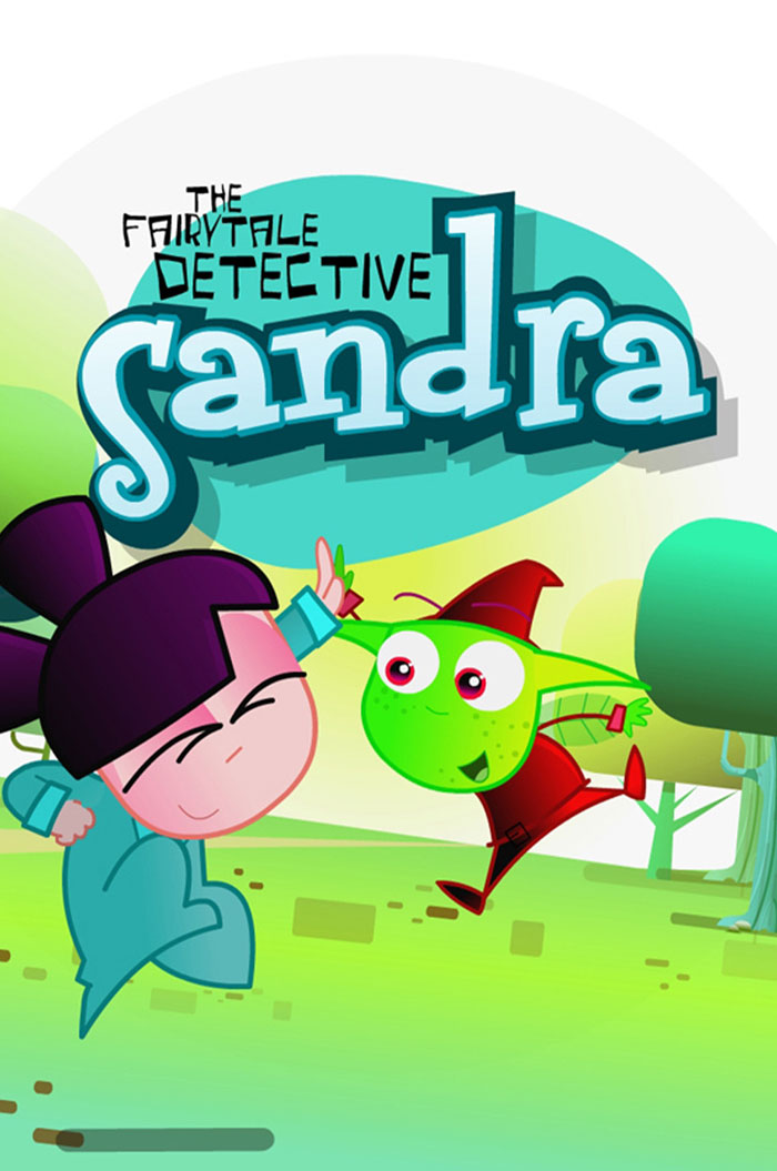Poster for Sandra The Fairytale Detective animated tv show