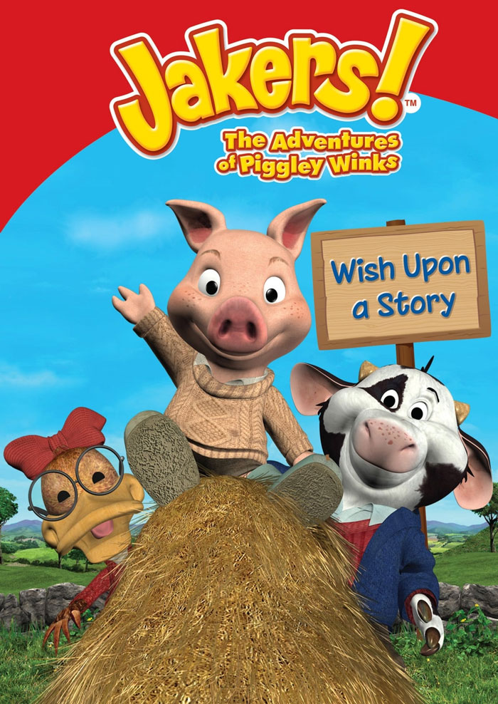 Poster for Jakers! The Adventures Of Piggley Winks animated tv show