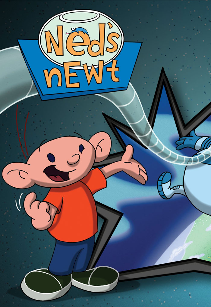 Poster for Ned's Newt animated tv show