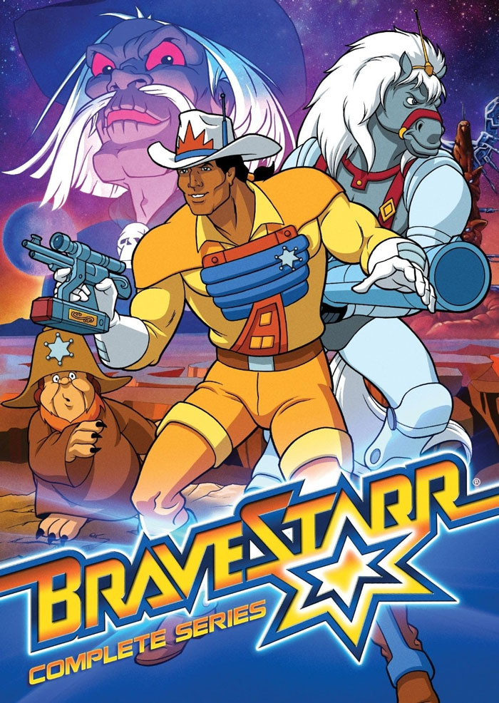 Poster for Bravestarr animated tv show