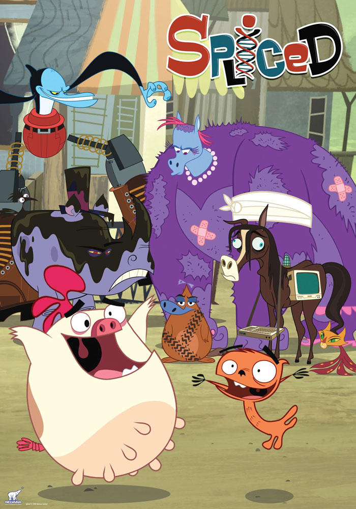Poster for Spliced animated tv show