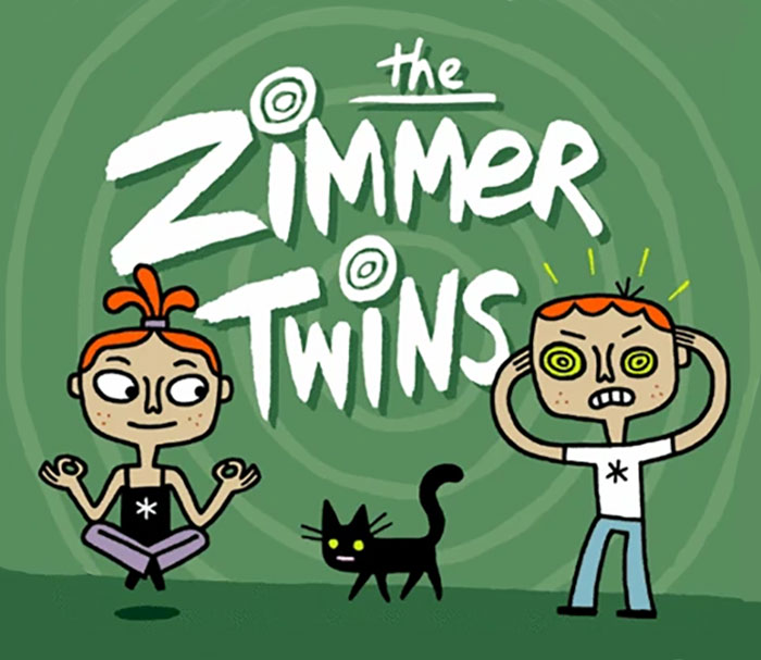 Poster for The Zimmer Twins animated tv show
