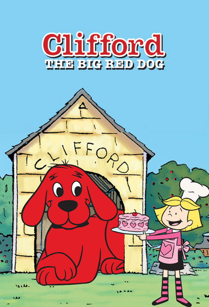 Poster for Clifford The Big Red Dog animated tv show