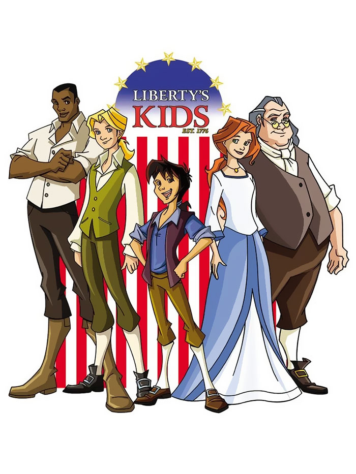 Poster for Liberty's Kids animated tv show