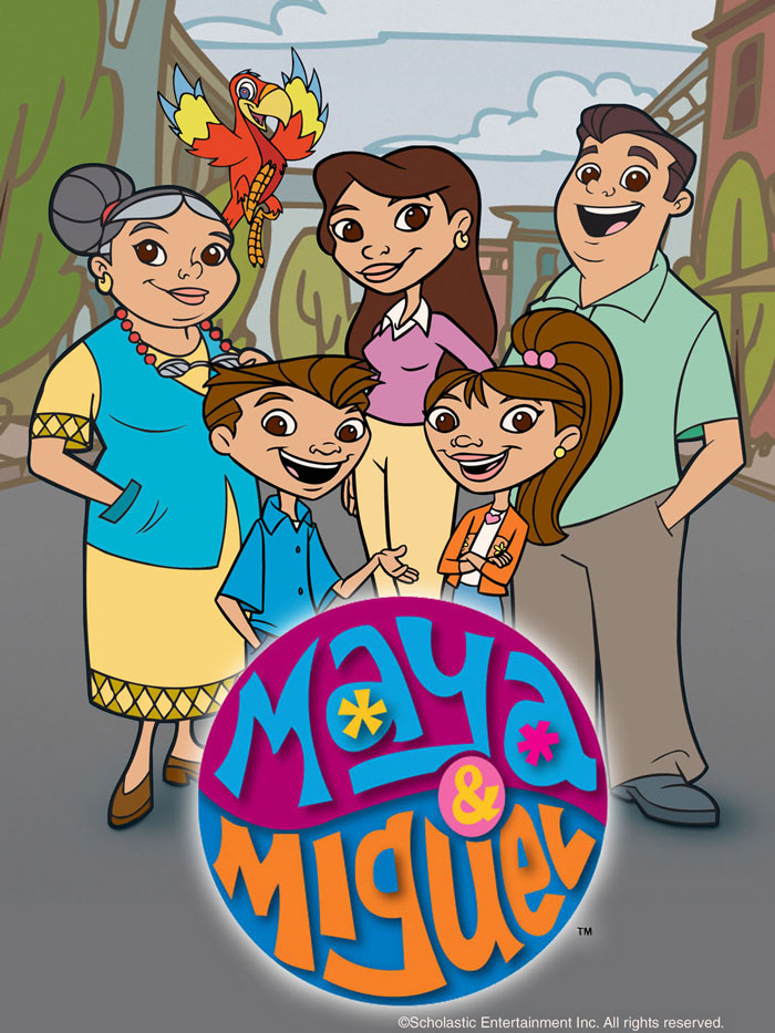 Poster for Maya & Miguel animated tv show