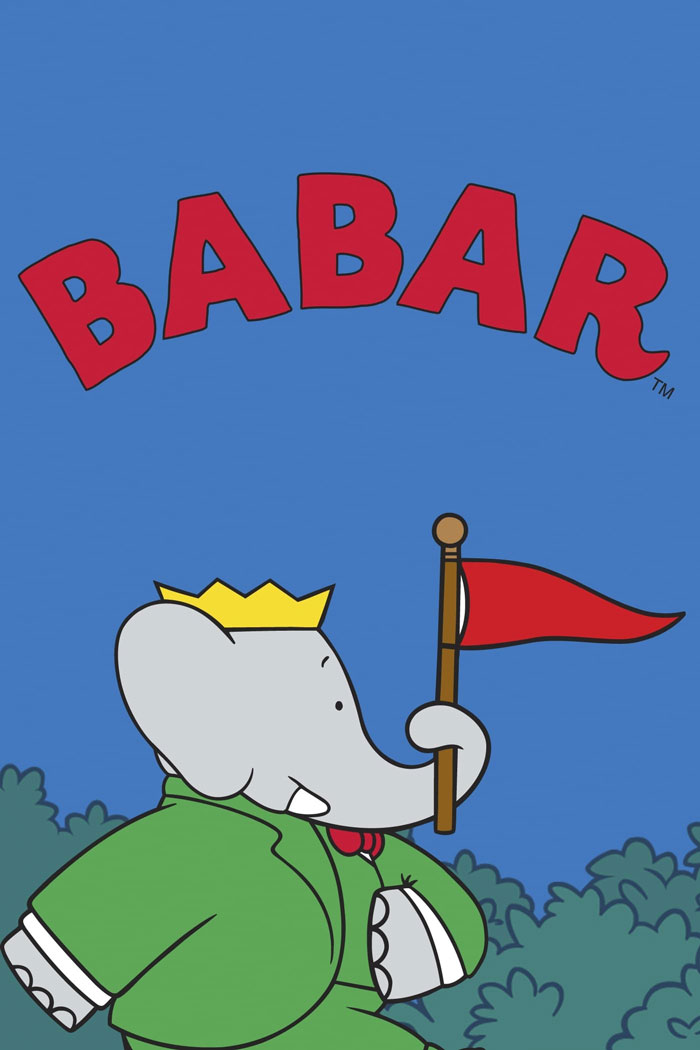 Poster for Babar animated tv show