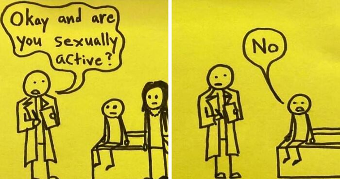 Artist Created These 49 Unpredictably Funny Comics, And They Might Make You Laugh