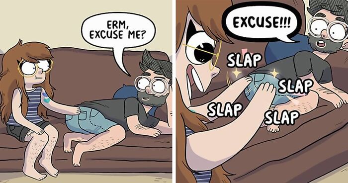 Artist Hilariously Illustrates Everyday Life With Her Fiancé And Their Four Cats, And We Can’t Get Enough (30 New Pics)