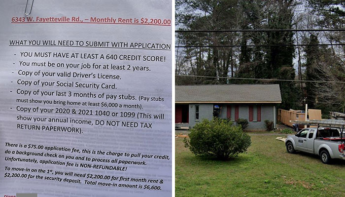 This 8-Item List Of Requirements For Being Able To Rent This House Went Viral Because Of Its Ridiculousness