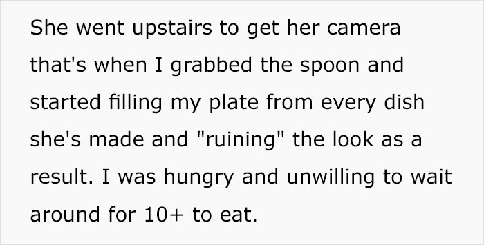Petty Husband Annoyed That His Wife Always Takes Photos Of The Food She Makes, Ruins It To Prove A Point Petty Husband Annoyed That His Wife Always Takes Photos Of The Food She Makes, Ruins It To Prove A Point