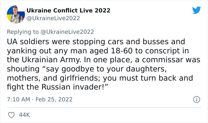 American Walks 20 Hours To Escape Ukraine, Shares "The Worst Night" Of His Life In A Viral Twitter Thread American Walks 20 Hours To Escape Ukraine, Shares "The Worst Night" Of His Life In A Viral Twitter Thread