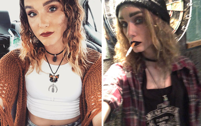Me With Almost A Year And A Half Sober vs. Me At My Worst In Active Addiction
